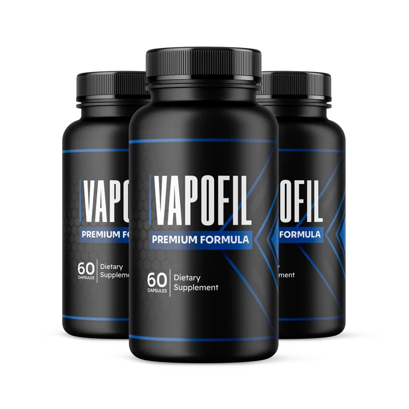 Three bottles of VapoFil