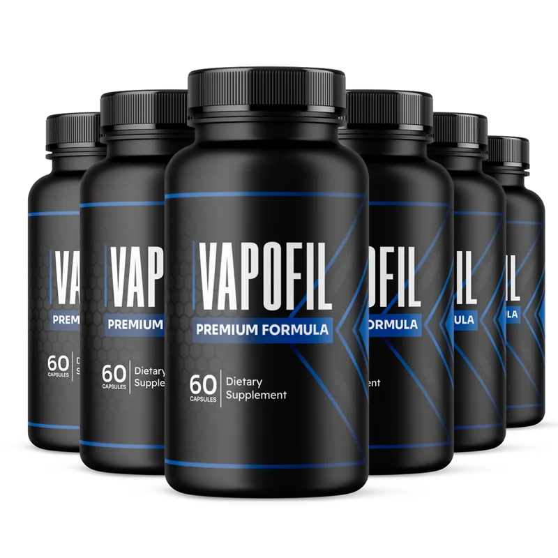 Six bottles of VapoFil